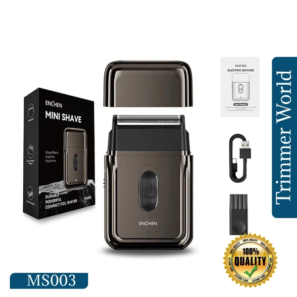 ENCHEN MS003 Rechargeable Cordless Shaver with USB Type-C Charging and Floating Foil Blade