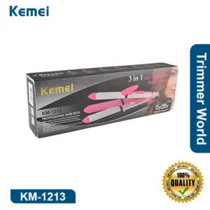 Kemei KM-1213 3 in 1 Hair Straightener 15th february