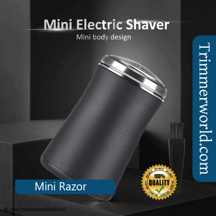 Portable Mini Shaver - Rechargeable Mini Razors
