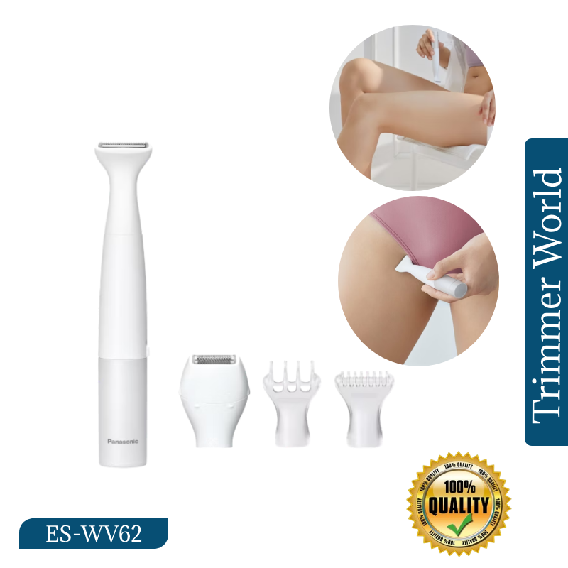 Panasonic Bikini Trimmer for Women, Cordless Wet Dry Electric Razor