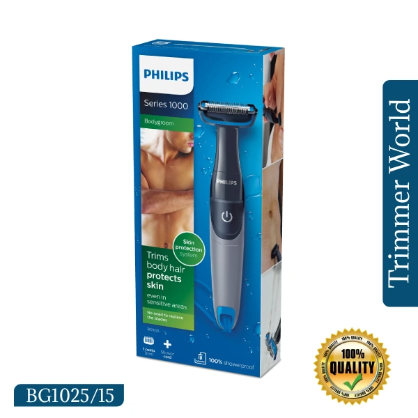 Philips BG1025 Body Groomer Original Retail Box Packaging