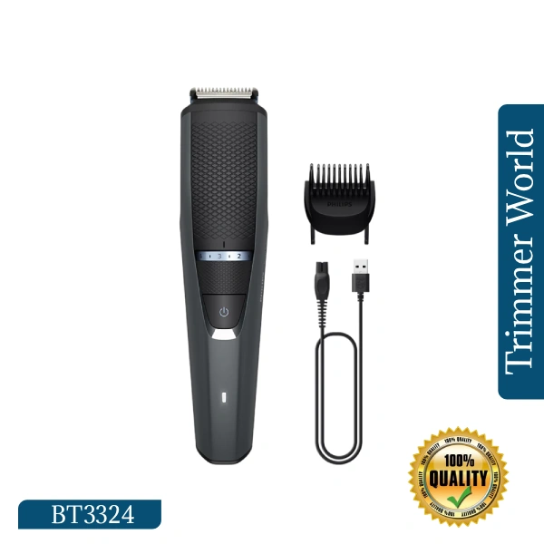 Philips BT3324/15 Beard Trimmer with Comb and Accessories