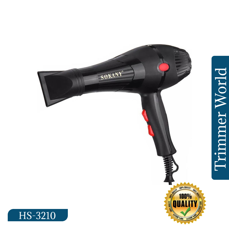 Sokany HS-3210 Hair Dryer with Cold Air Function