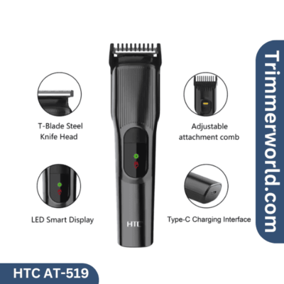 HTC AT-519 Men Hair and Beard Trimmer