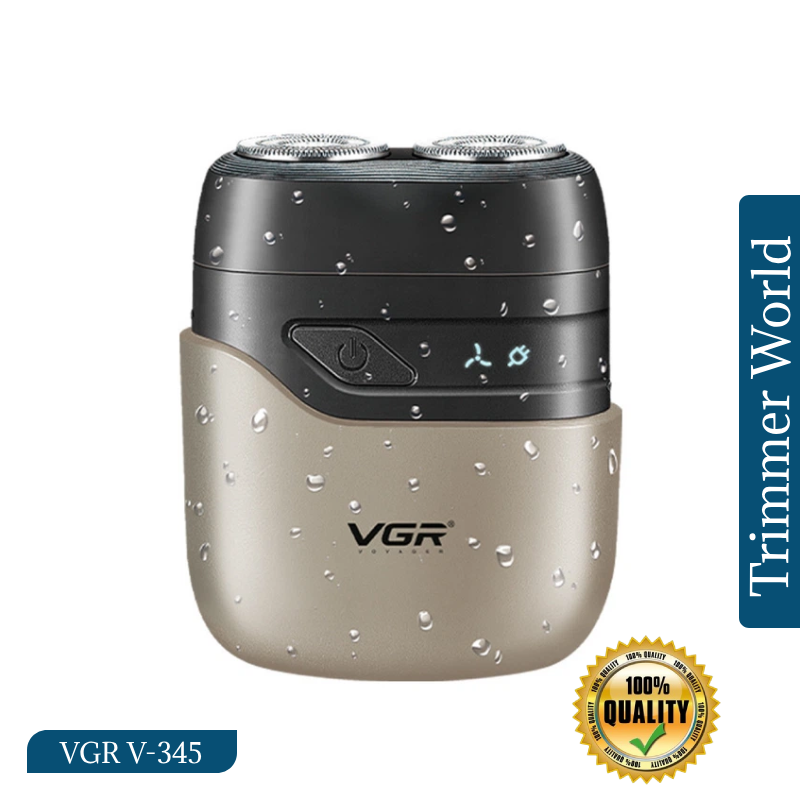 VGR V-345 Mini Electric Rotary Shaver for Men