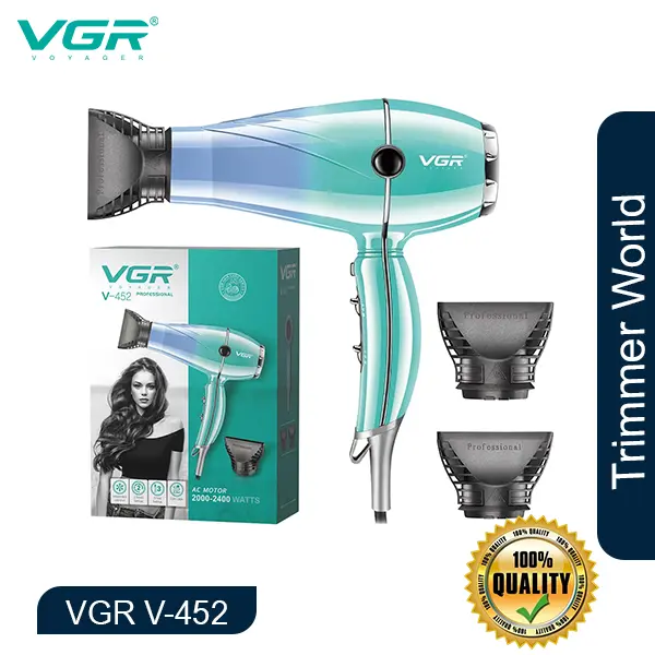 VGR V-452 Portable Hair Dryer, lightweight and efficient for daily use