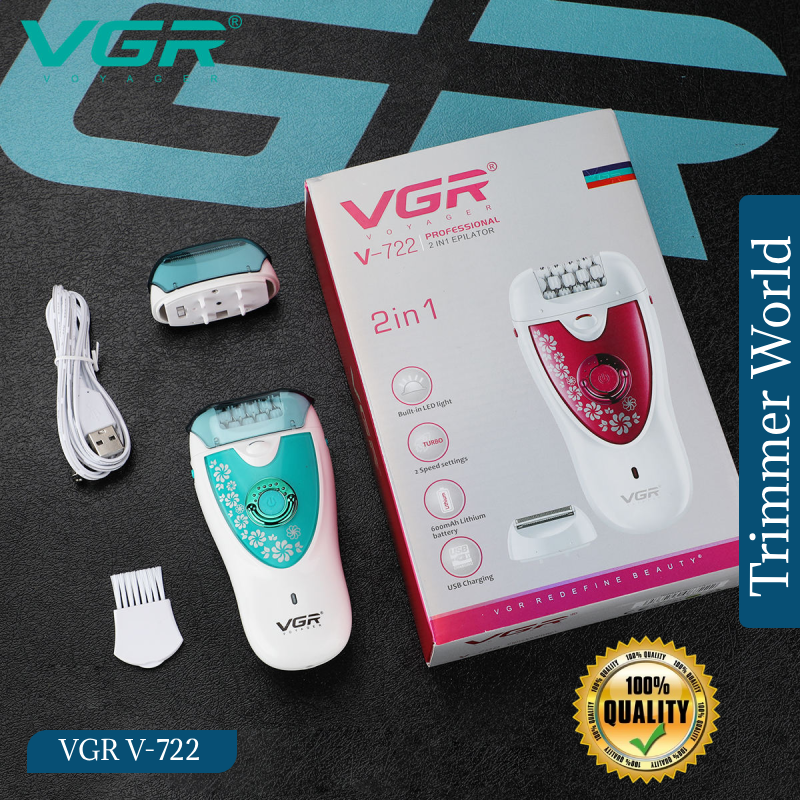VGR V-722 Epilator and Shaver