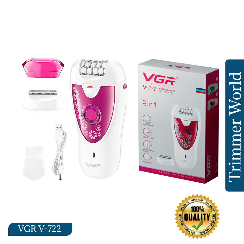 VGR V-722 Epilator & Shaver Price in Bangladesh